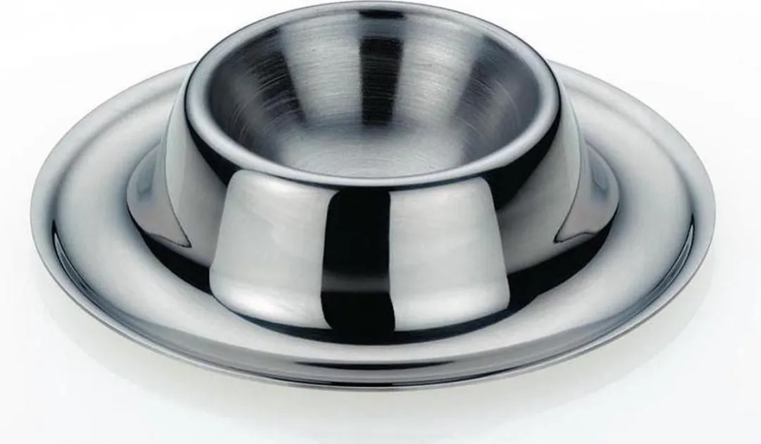 Kela Vision Eiercupjes - 4 Stuks - Zilver