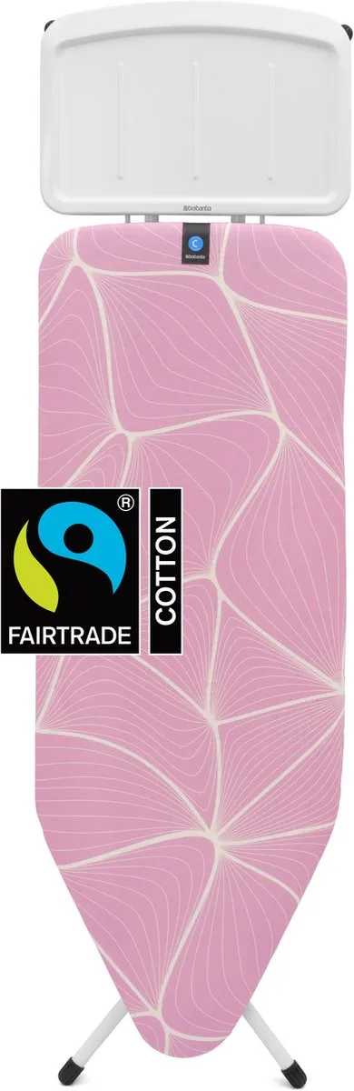 Brabantia Strijkplank C 246081 - Stoomgeneratorhouder - 124x45cm - Lilac Waves