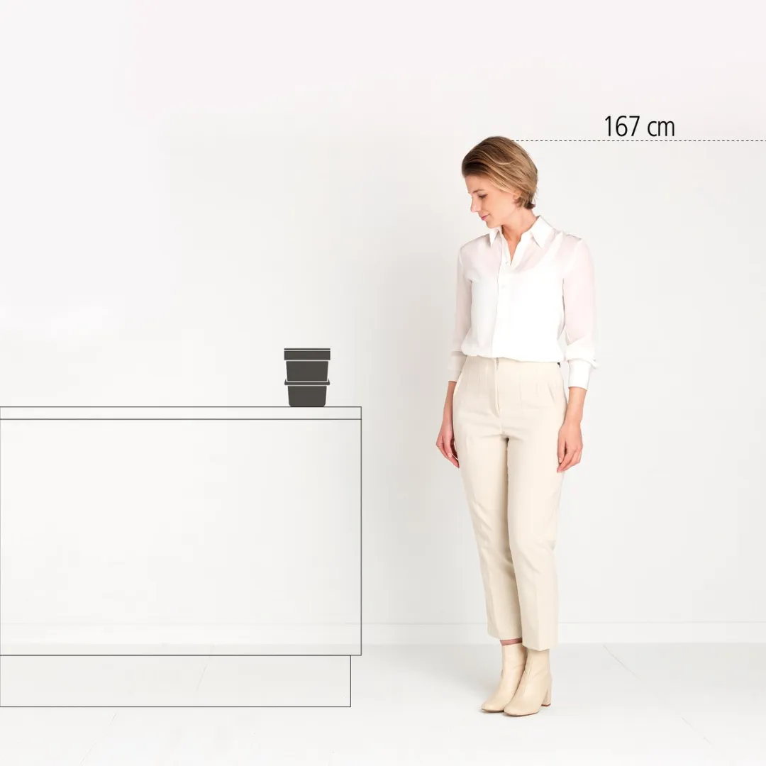 Brabantia Sort & Go Afvalbakje 3L - Lilac Pink