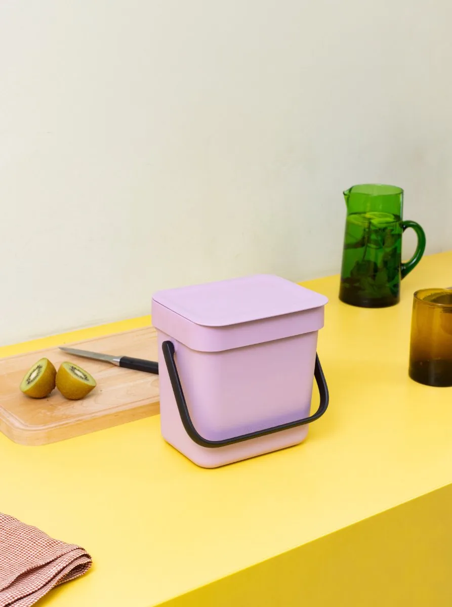 Brabantia Sort & Go Afvalbakje 3L - Lilac Pink