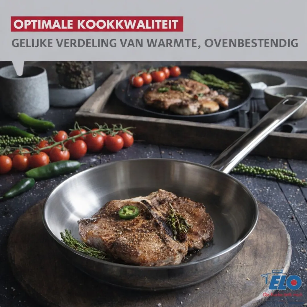 Fackelmann Elo 9881750 Keukengerei Set - 3-delig Roestvrij staal