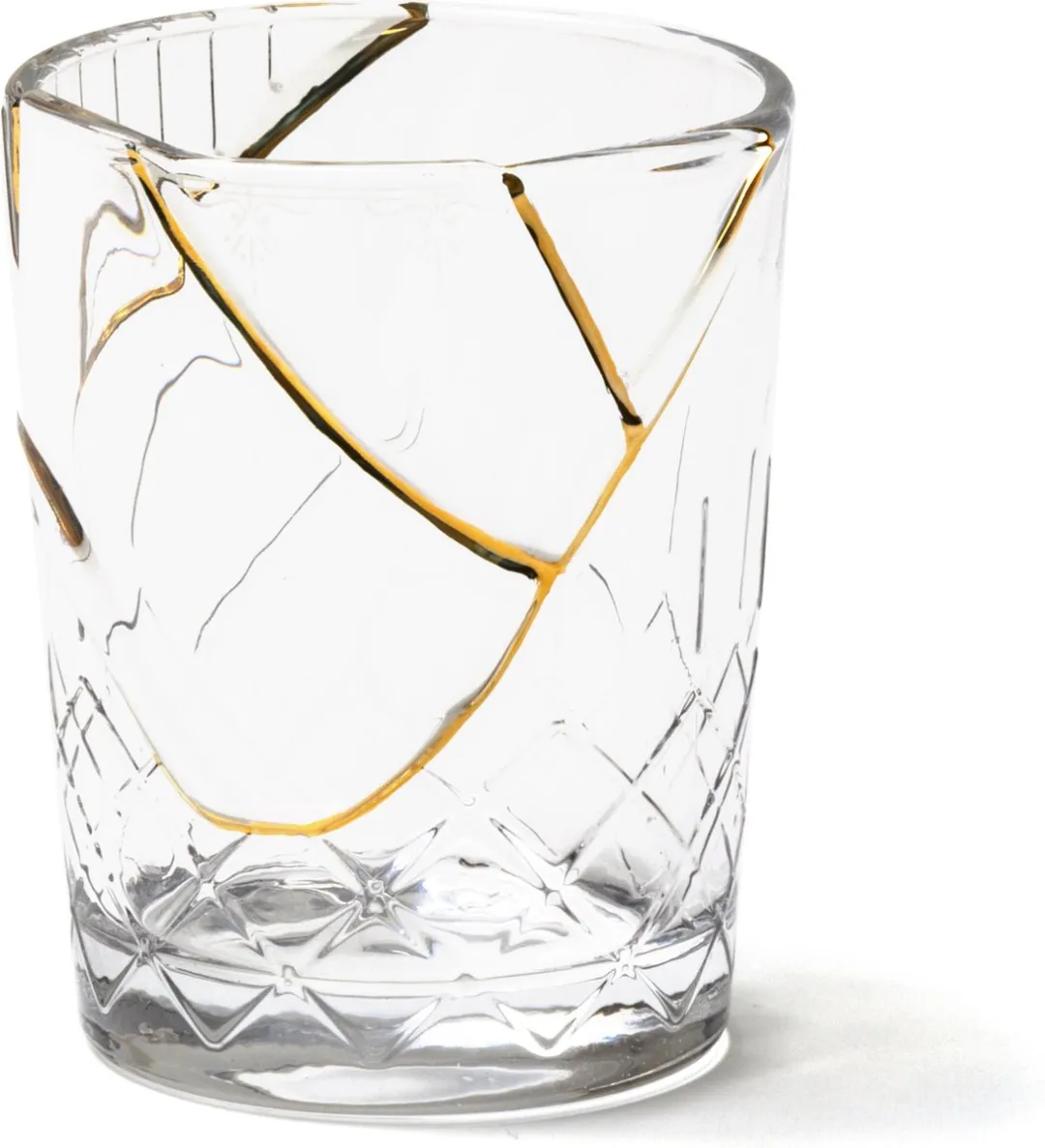 Seletti Kintsugi Glas 2 - Multi - Ø8.2cm - 0.3L