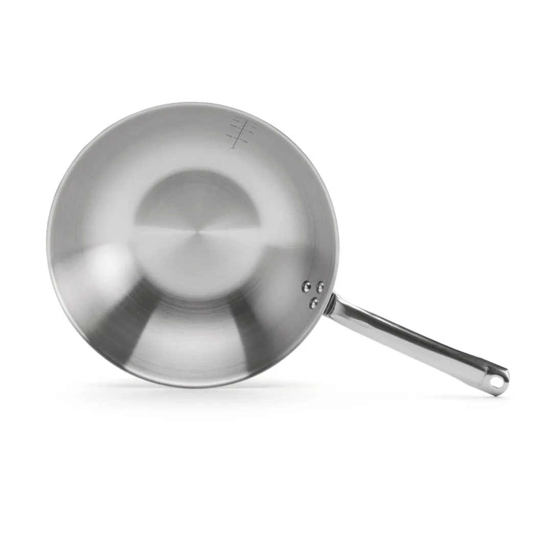 DeBuyer Alchimy Wokpan Ø32cm - RVS
