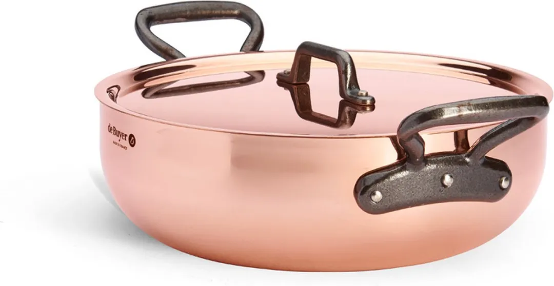 DeBuyer Prima Matera Sauteerpan Ø28cm - Koper
