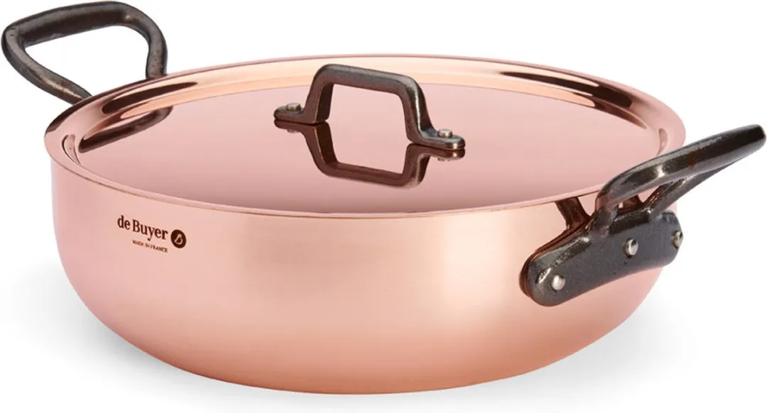 DeBuyer Prima Matera Sauteerpan Ø28cm - Koper