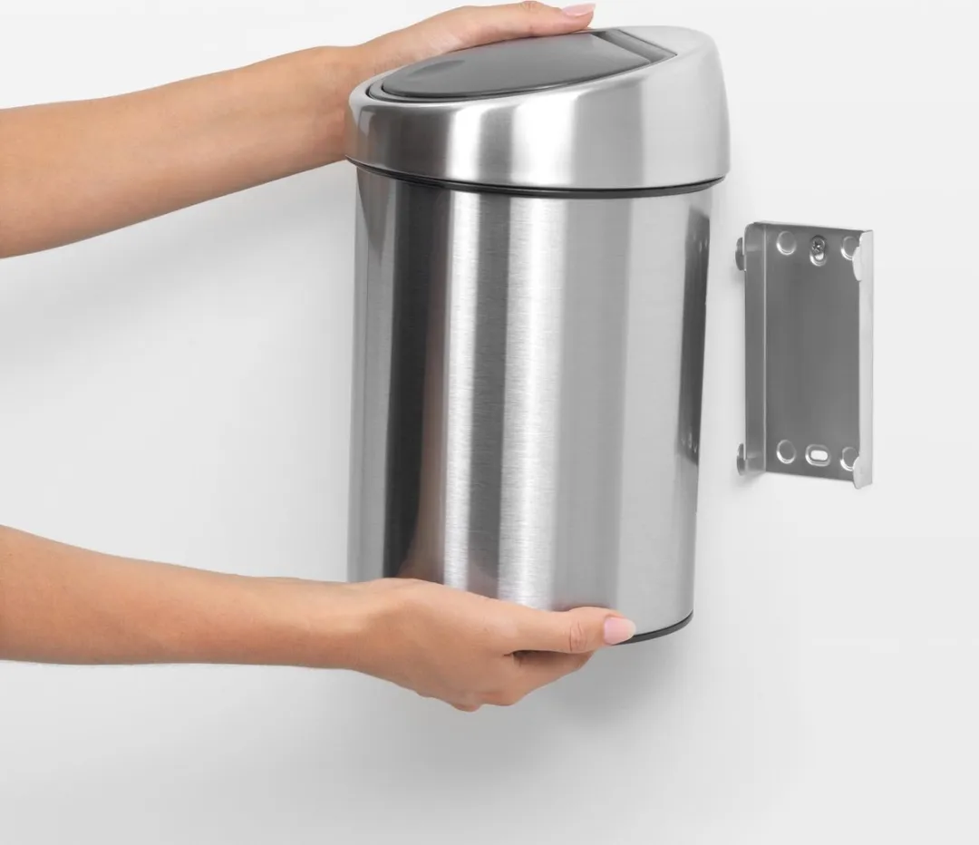 Brabantia Touch Bin Prullenbak 3L Matt Steel