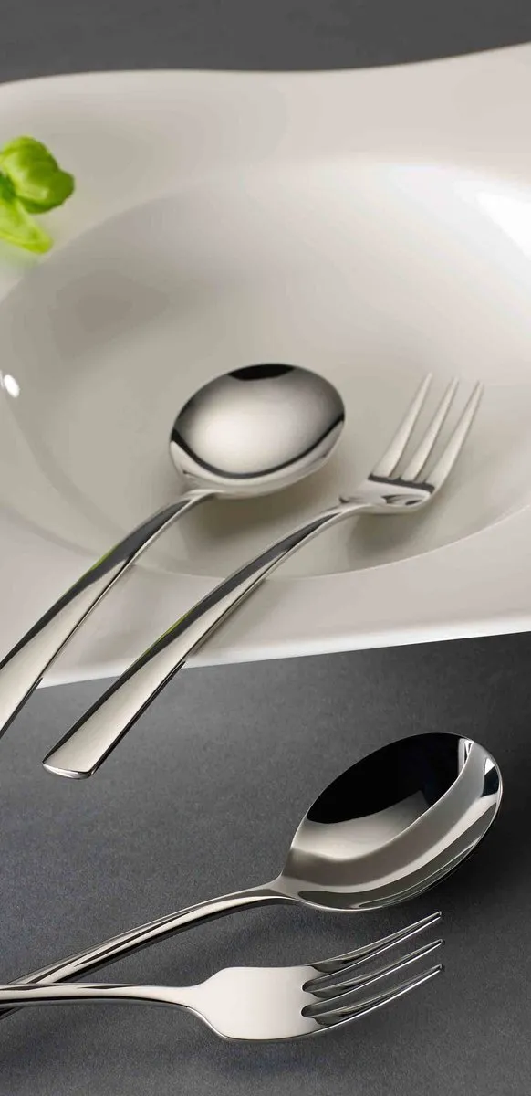 Villeroy & Boch Daily Line Gebaksvork Set 6 Stuks 15cm - Zilverkleurig