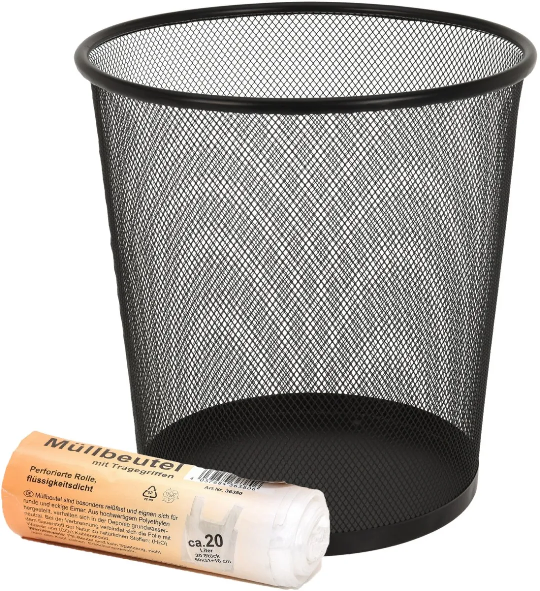 Excellent Houseware Papier Prullenbak 20L