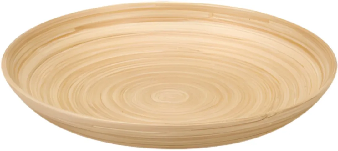 Excellent Houseware Bamboe Serveerschaal 30cm