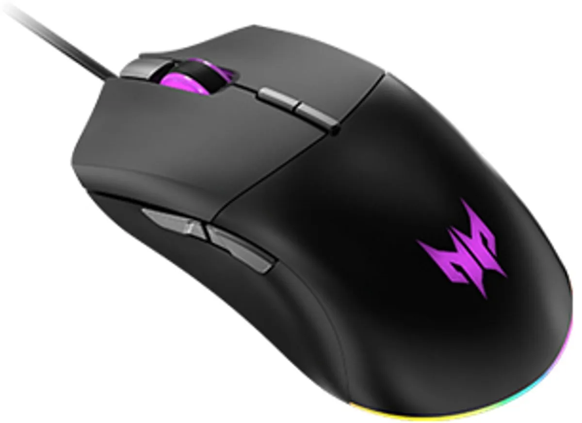 Acer Predator Cestus 330 Gaming Muis - 16.000 DPI - Zwart