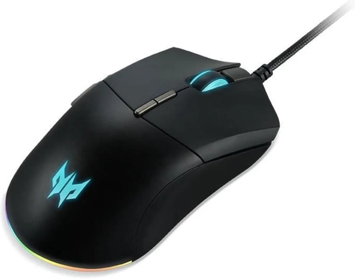 Acer Predator Cestus 330 Gaming Muis - 16.000 DPI - Zwart