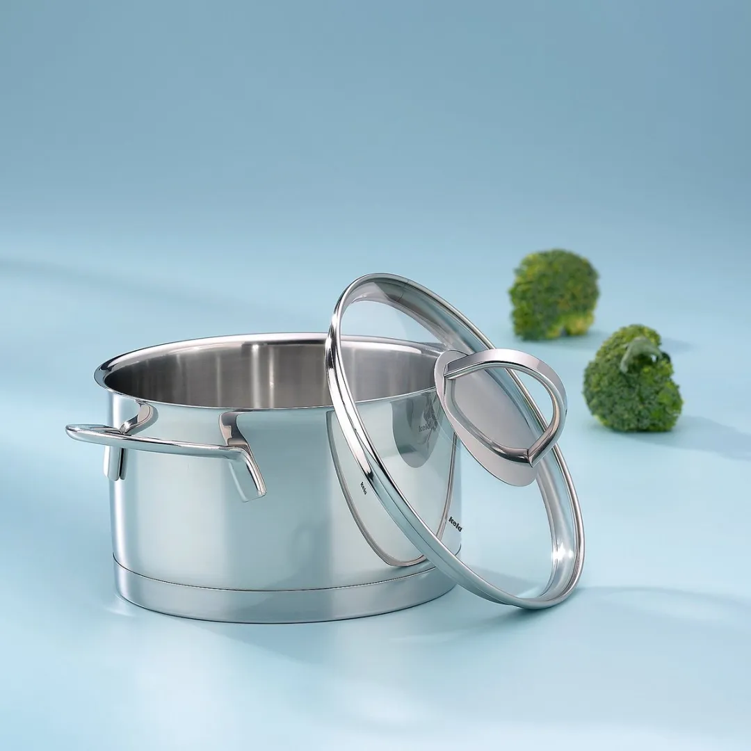 Kela Cailin Kookpan 16cm - 1L - Zilver