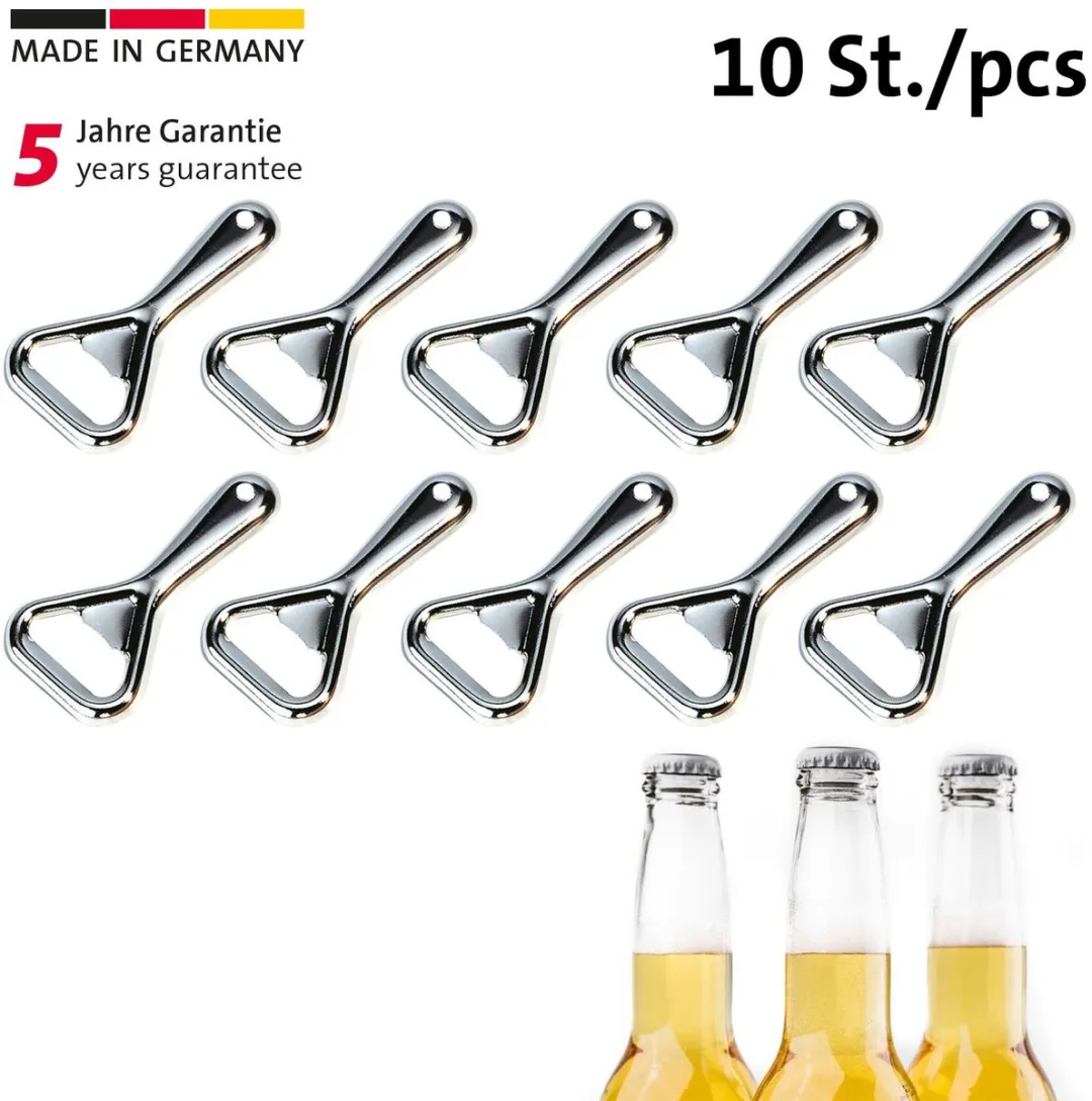 Westmark Kroonkurkopeners 10 Stuks - Zilver