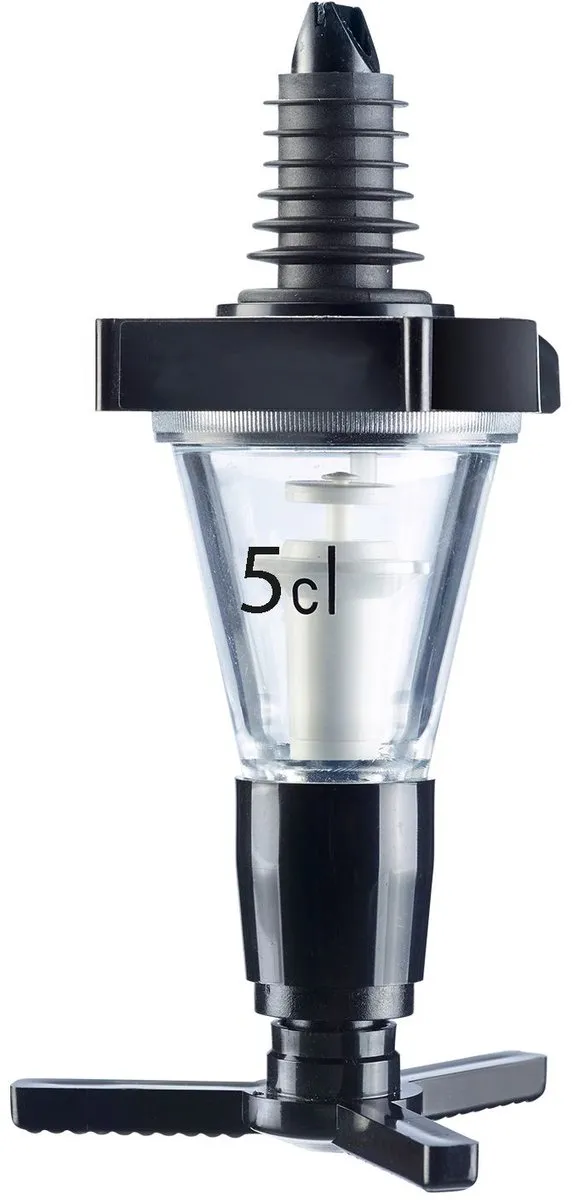 Westmark Doseringsunit 5cl - Zwart/Transparant