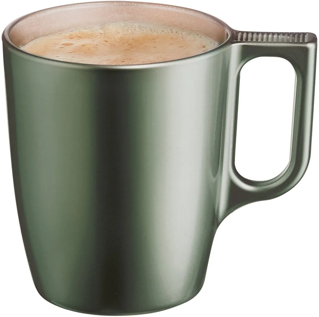 Luminarc Monaco Koffiemokken - 4 Stuks - 250ml - Groen