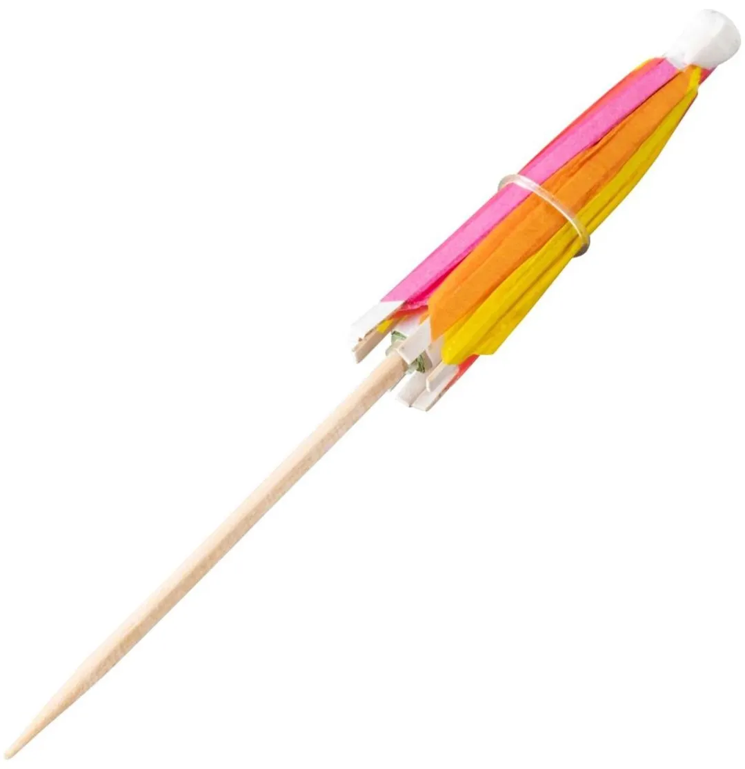 Fackelmann 31246 Cocktailprikkers - 15 Stuks - Multicolor - 15 cm - afbeelding 6 van 6