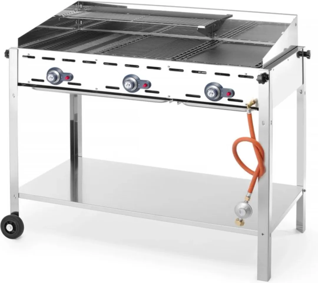 HENDI Green Fire BBQ 3 Branders 17,4 kW