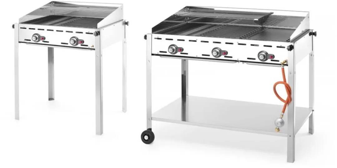 HENDI Green Fire BBQ 3 Branders 17,4 kW - RVS