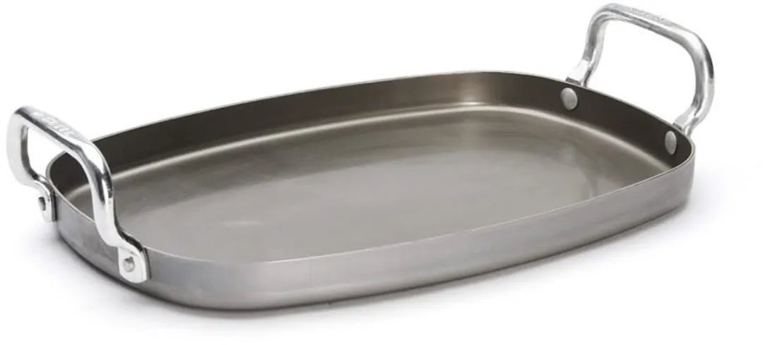 DeBuyer Plancha Mineral B 38x26cm - Zilver