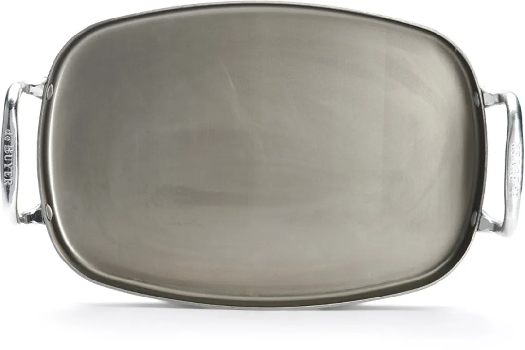 DeBuyer Plancha Mineral B 38x26cm - Zilver