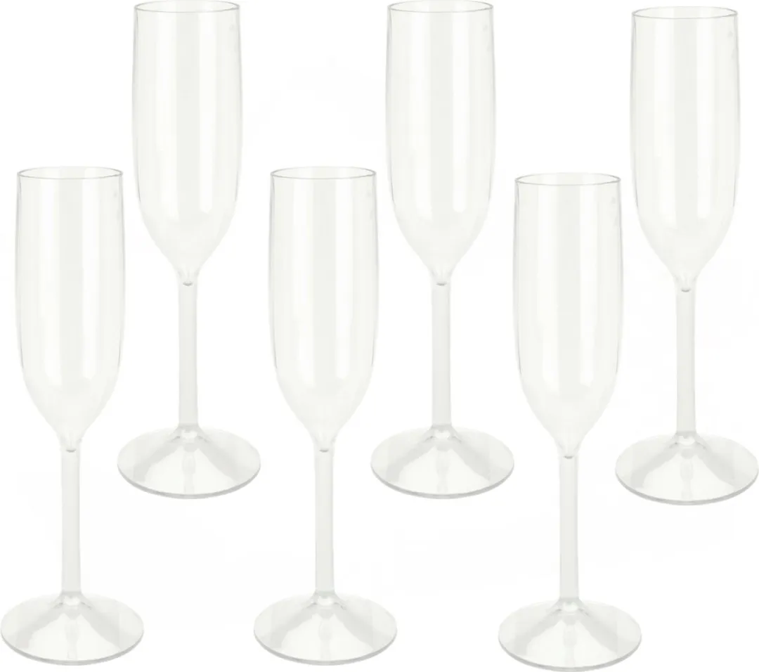 Excellent Houseware Prosecco/Champagneglazen 6x