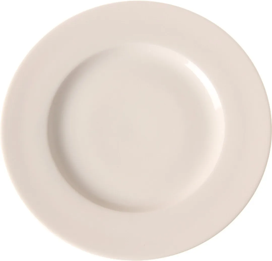 Hendi Plat Bord 23cm - Wit Porselein - 780022