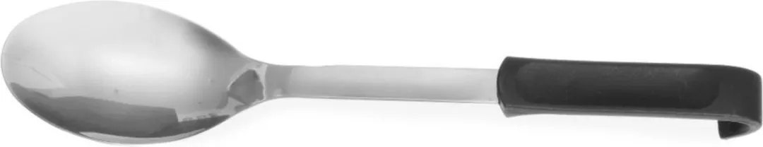 Hendi Serveerlepel RVS 350mm - PP Handgreep - Wit