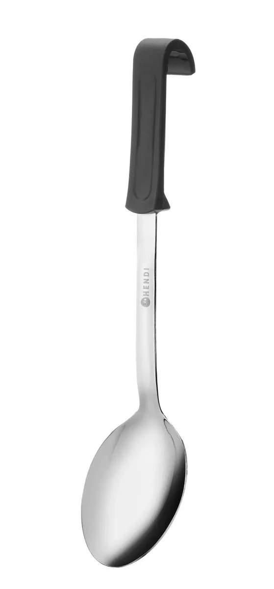 Hendi Serveerlepel RVS 350mm - PP Handgreep - Wit - afbeelding 6 van 6