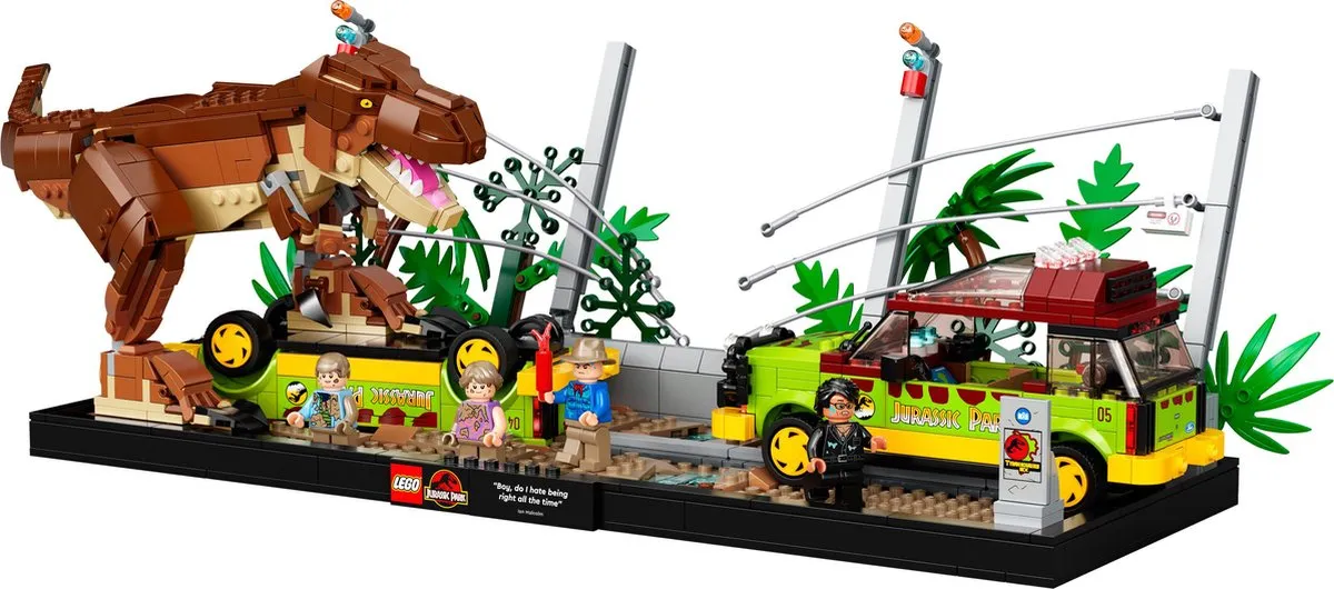 LEGO Jurassic World 76956 T-Rex Ontsnapping - 1212 Stukken