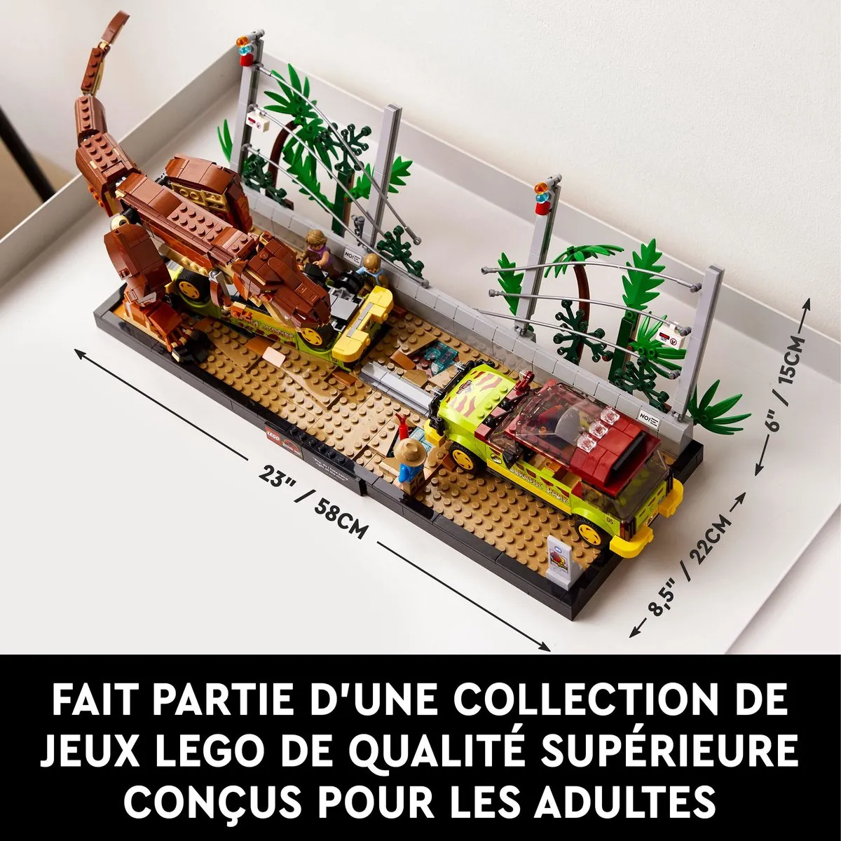 LEGO Jurassic World 76956 T-Rex Ontsnapping - 1212 Stukken