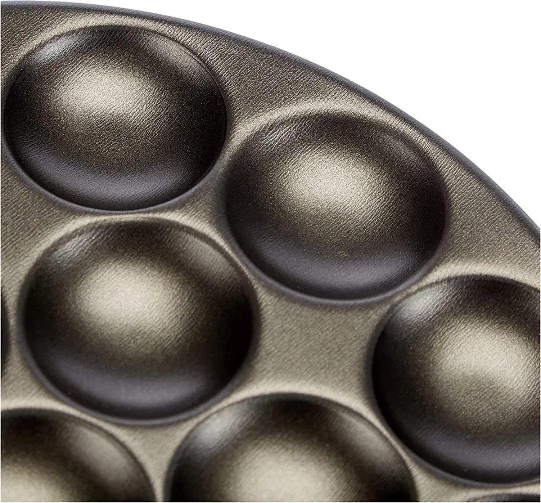 Patisse Poffertjespannenset 25cm - 20 Stuks - Zwart