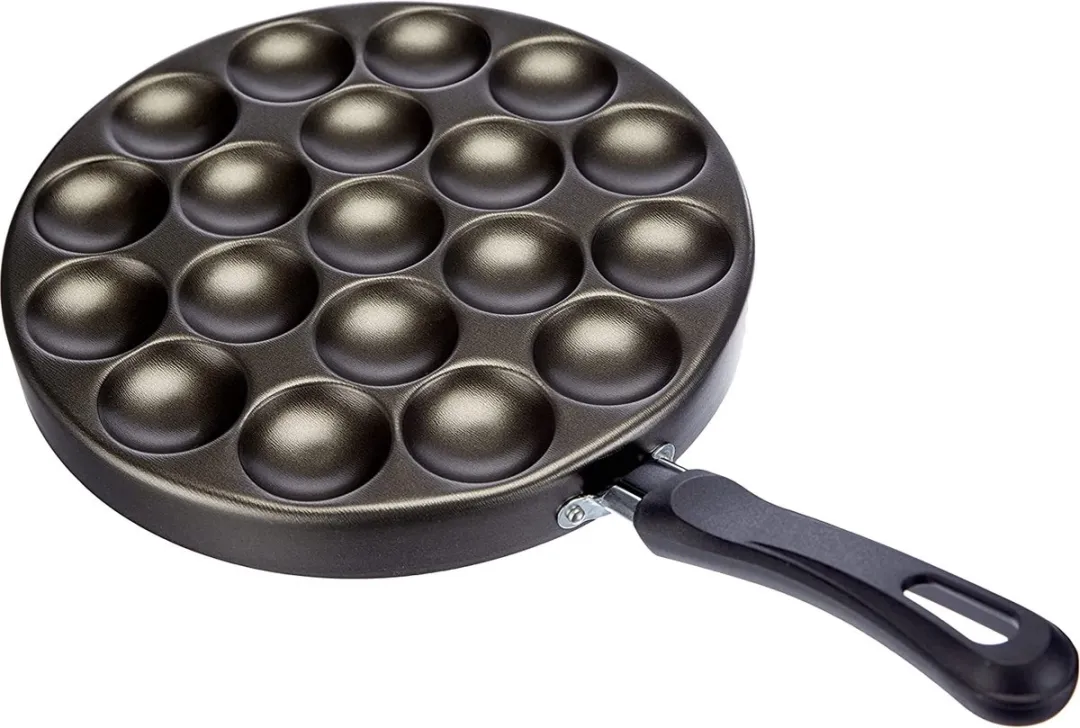 Patisse Poffertjespannenset 25cm - 20 Stuks - Zwart - afbeelding 6 van 6