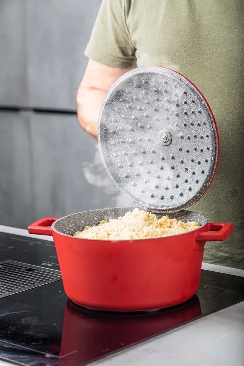 Masterclass Braadpan 24cm Rood - 4L