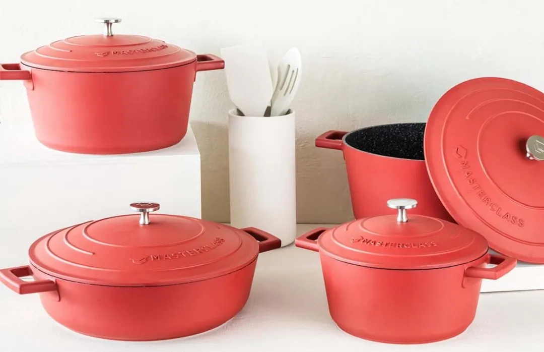 Masterclass Braadpan 24cm Rood - 4L