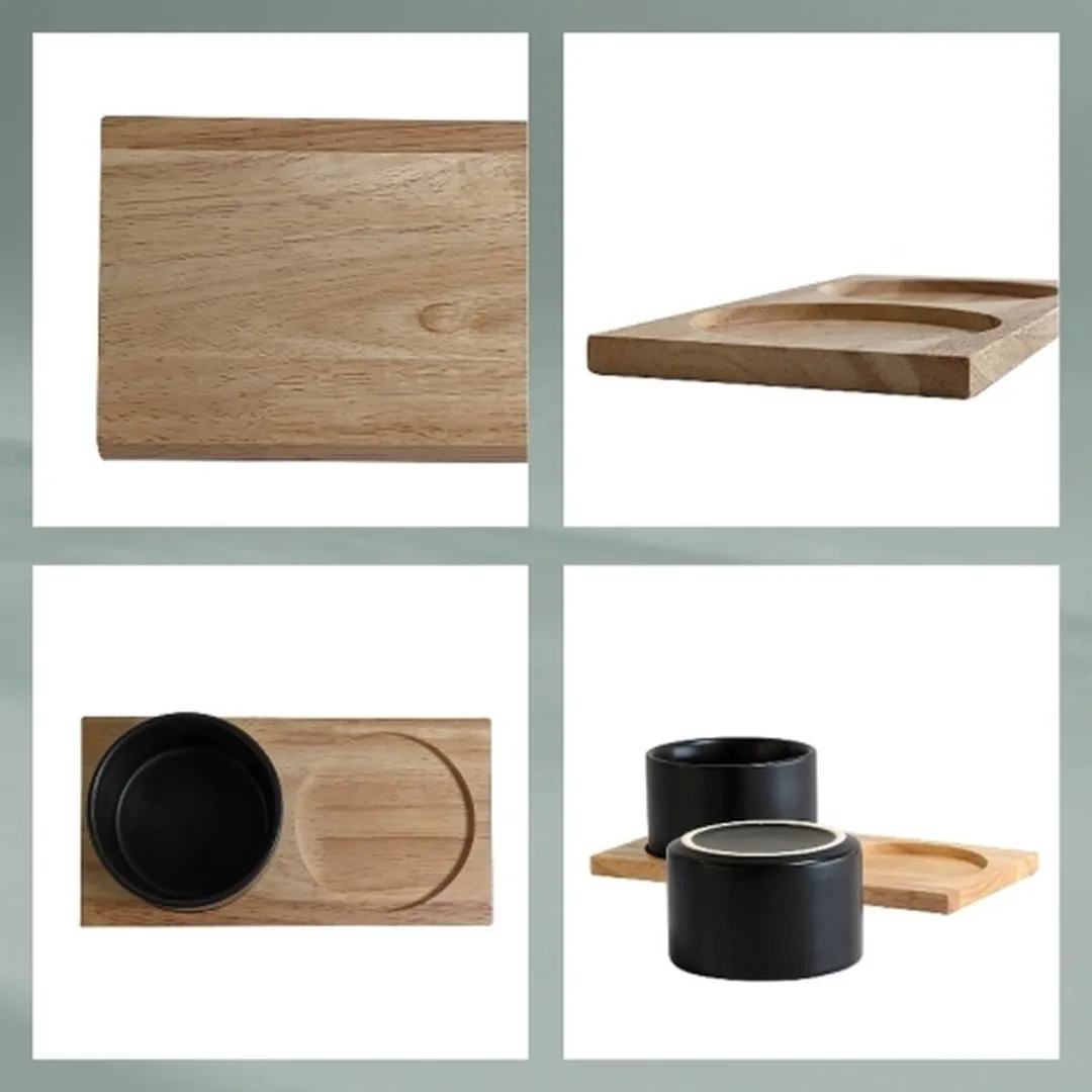 Kela Keramiek Schaaltjes Set 2 Stuks 10cm - Zwart