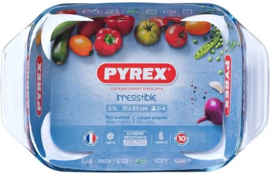 PYREX Let's Share Ovenschaal 2L - Transparant - afbeelding 6 van 6