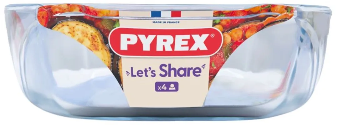 PYREX Let's Share Ovenschaal 2L - Transparant