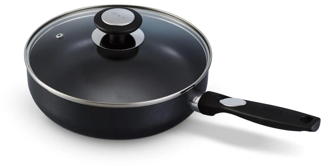 Beka - Pro Induc Hapjespan - 24 cm met Glazen Deksel