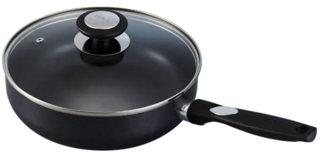 Beka - Pro Induc Hapjespan - 24 cm met Glazen Deksel