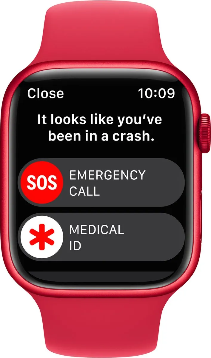 Apple Watch Series 8 45mm - Rood