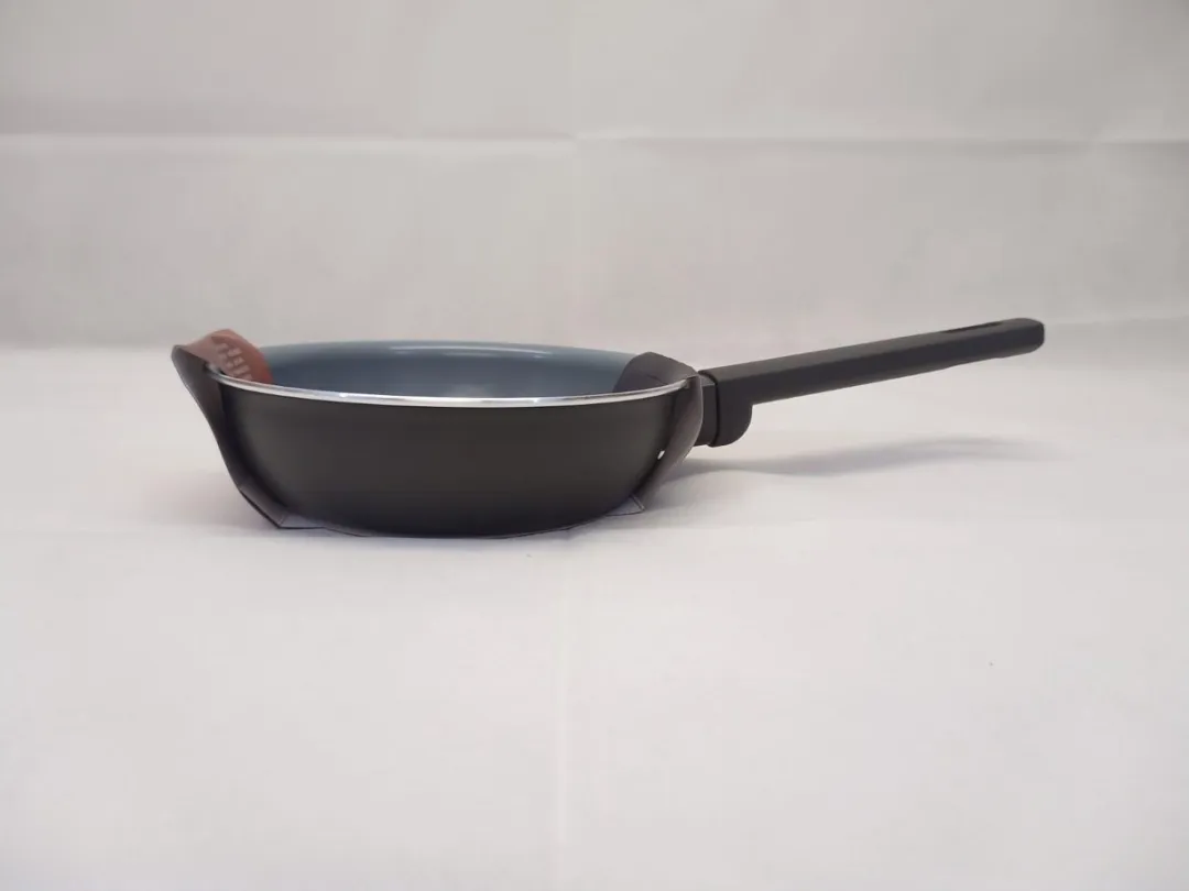 Excellent Houseware Koekenpan 20cm - Aluminium - Zwart/Grijs