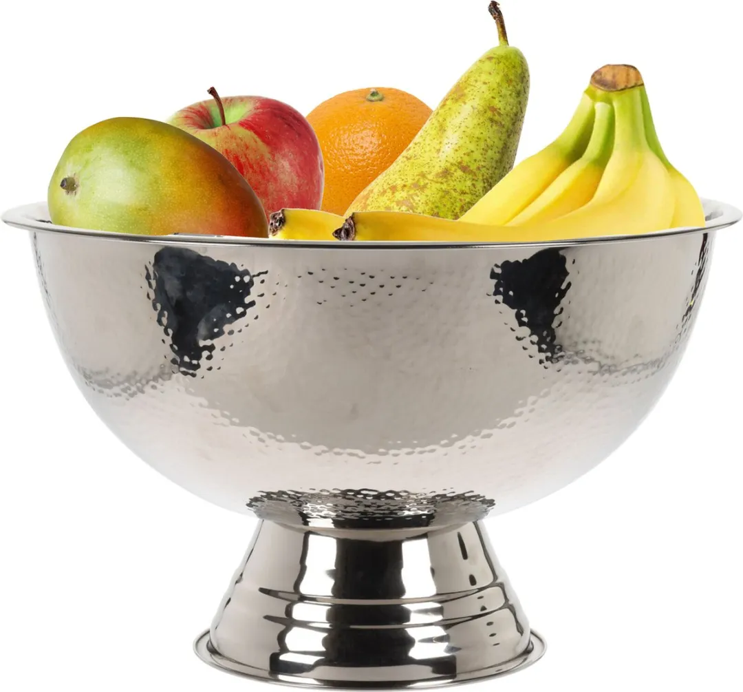 Excellent Houseware Luxe Fruitmand op Voet RVS
