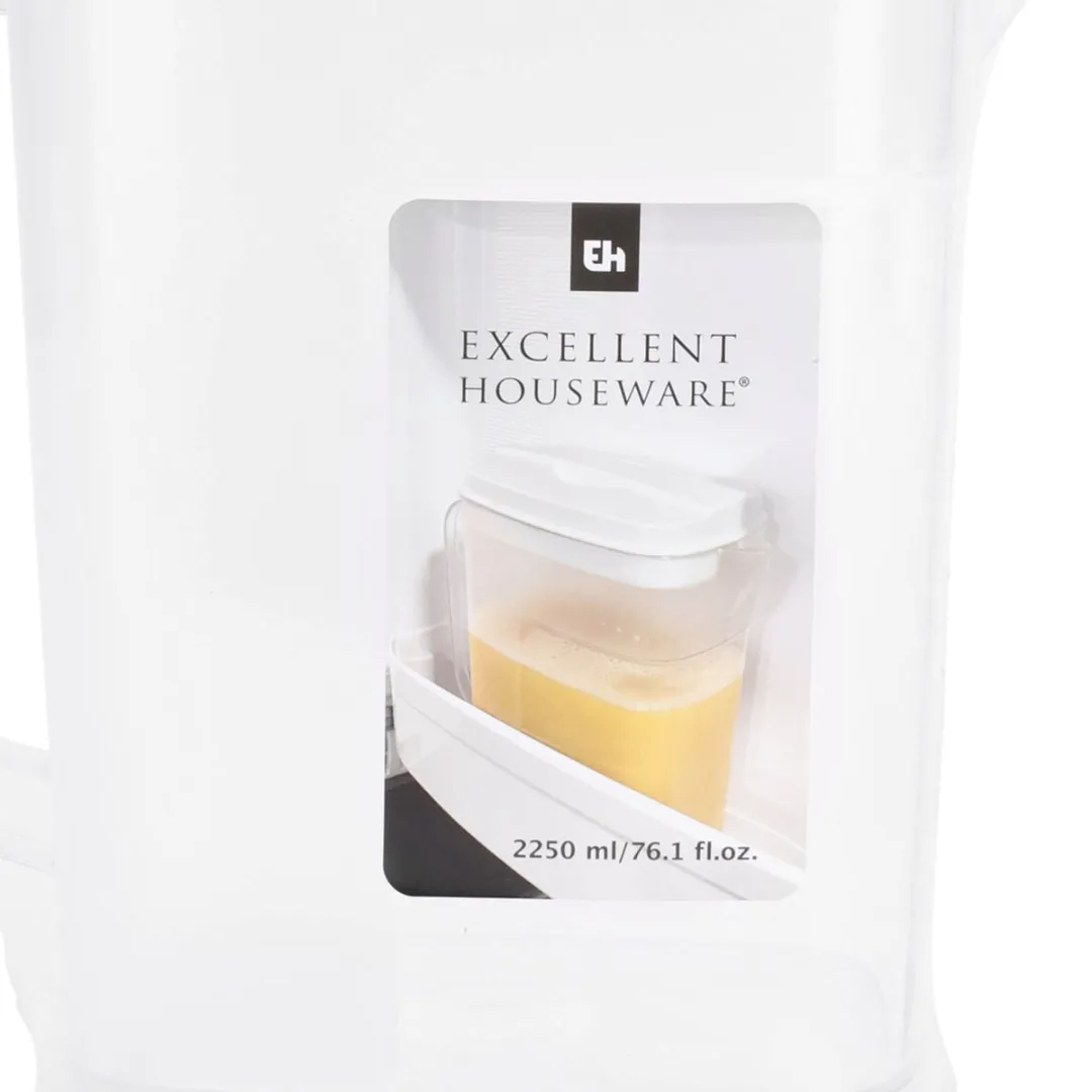 Excellent Houseware Schenkkan 2250ml - Transparant