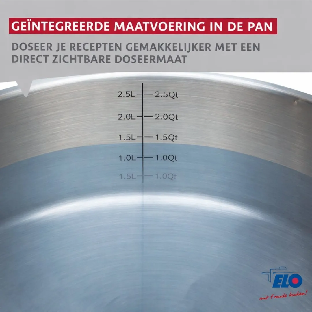Fackelmann Elo 9993550 Braadpansset 3-delig - 12/16/20cm - Roestvrijstaal