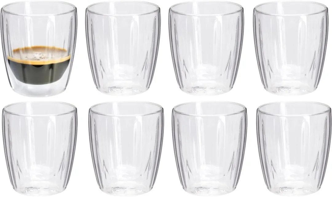 Excellent Houseware Espresso Glazen 125ml