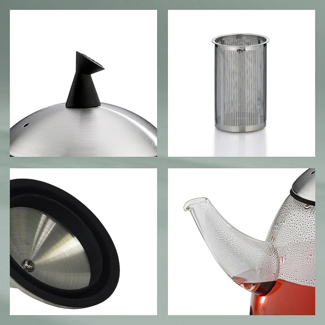 Kela Aurora Theepot 1,3L - Transparant