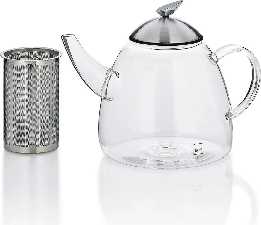 Kela Aurora Theepot 1,3L - Transparant