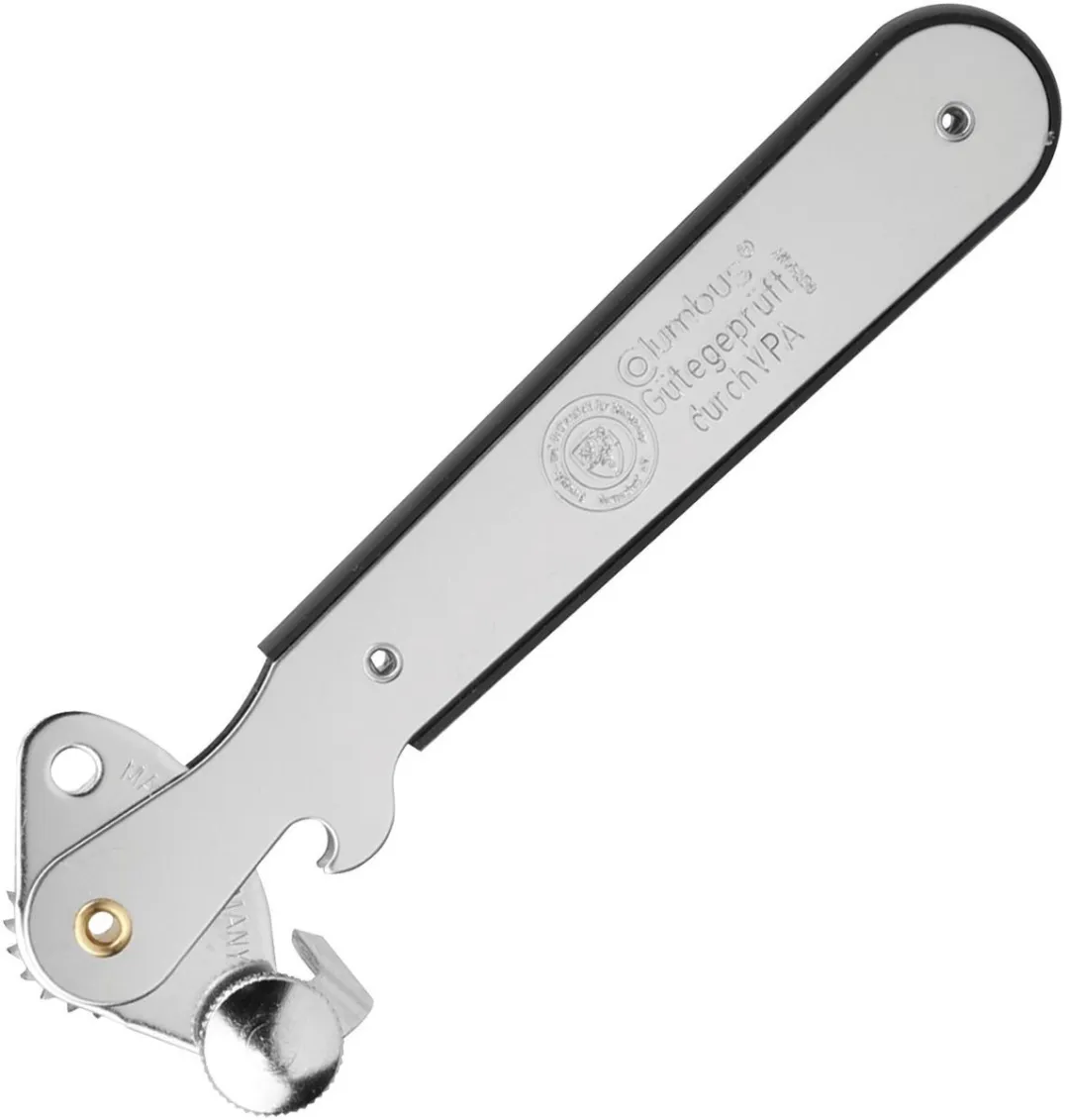 Westmark Lever Blikopener met Flesopener 16,2cm - Staal - Zilver