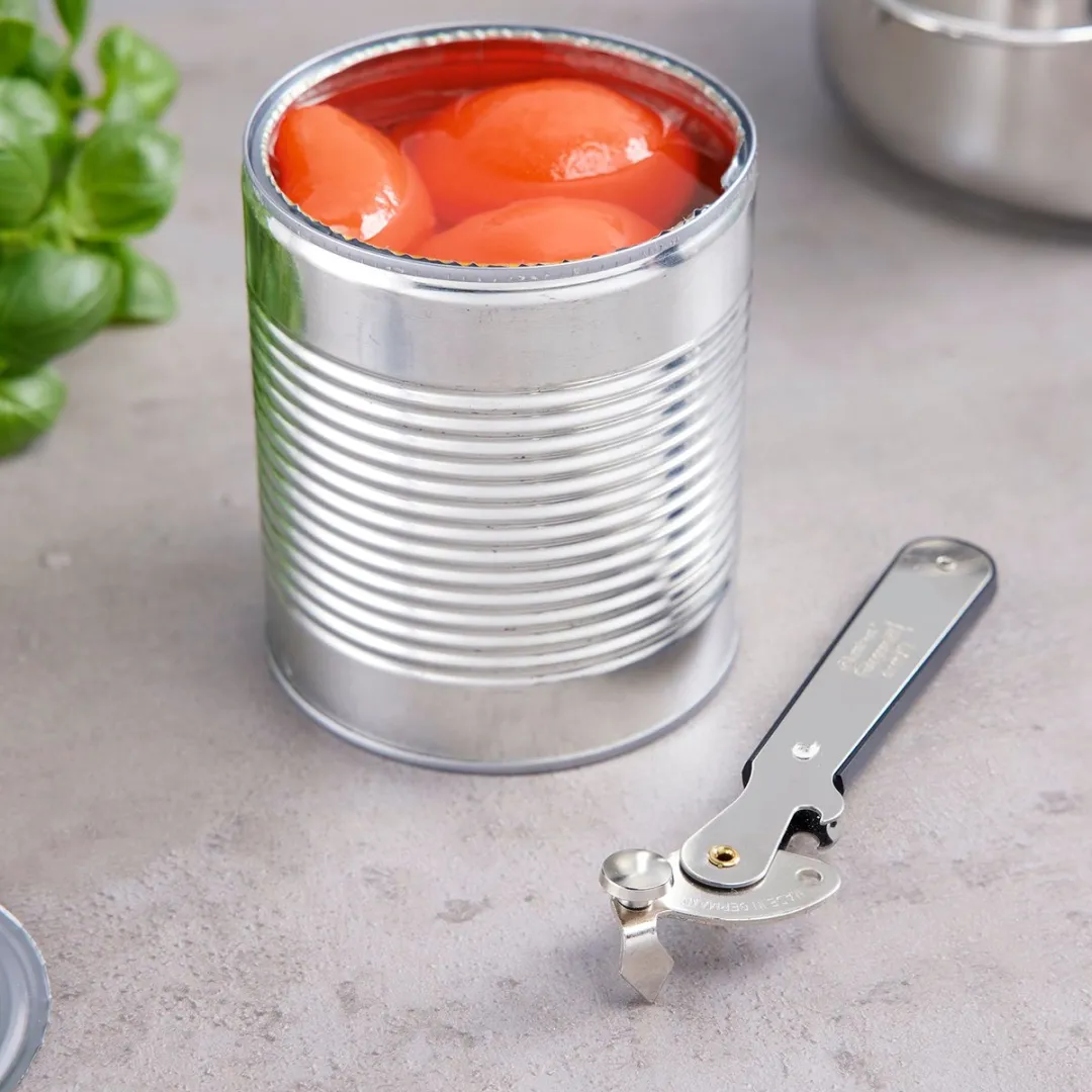 Westmark Lever Blikopener met Flesopener 16,2cm - Staal - Zilver