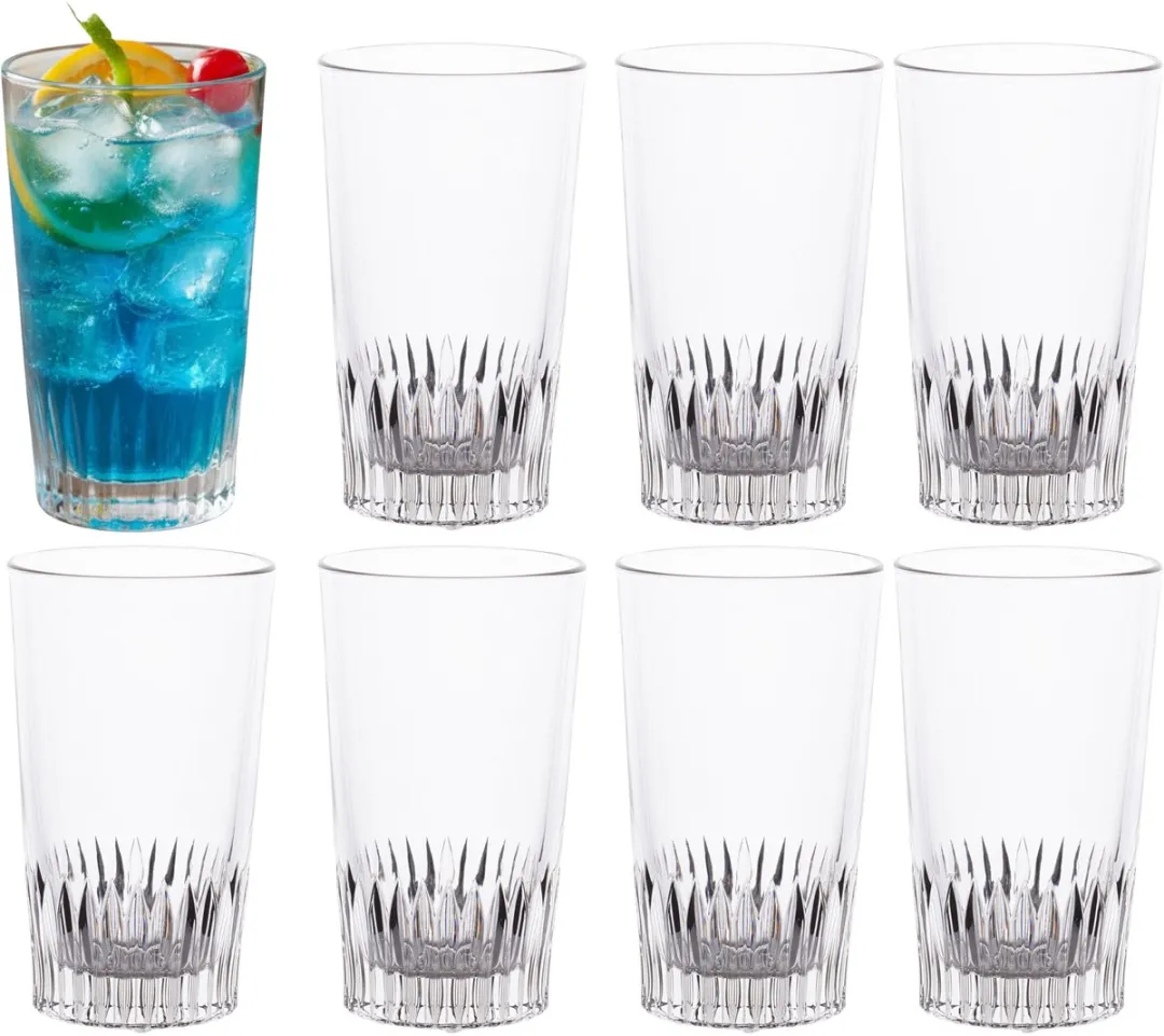Excellent Houseware Drinkglazen 8 Stuks